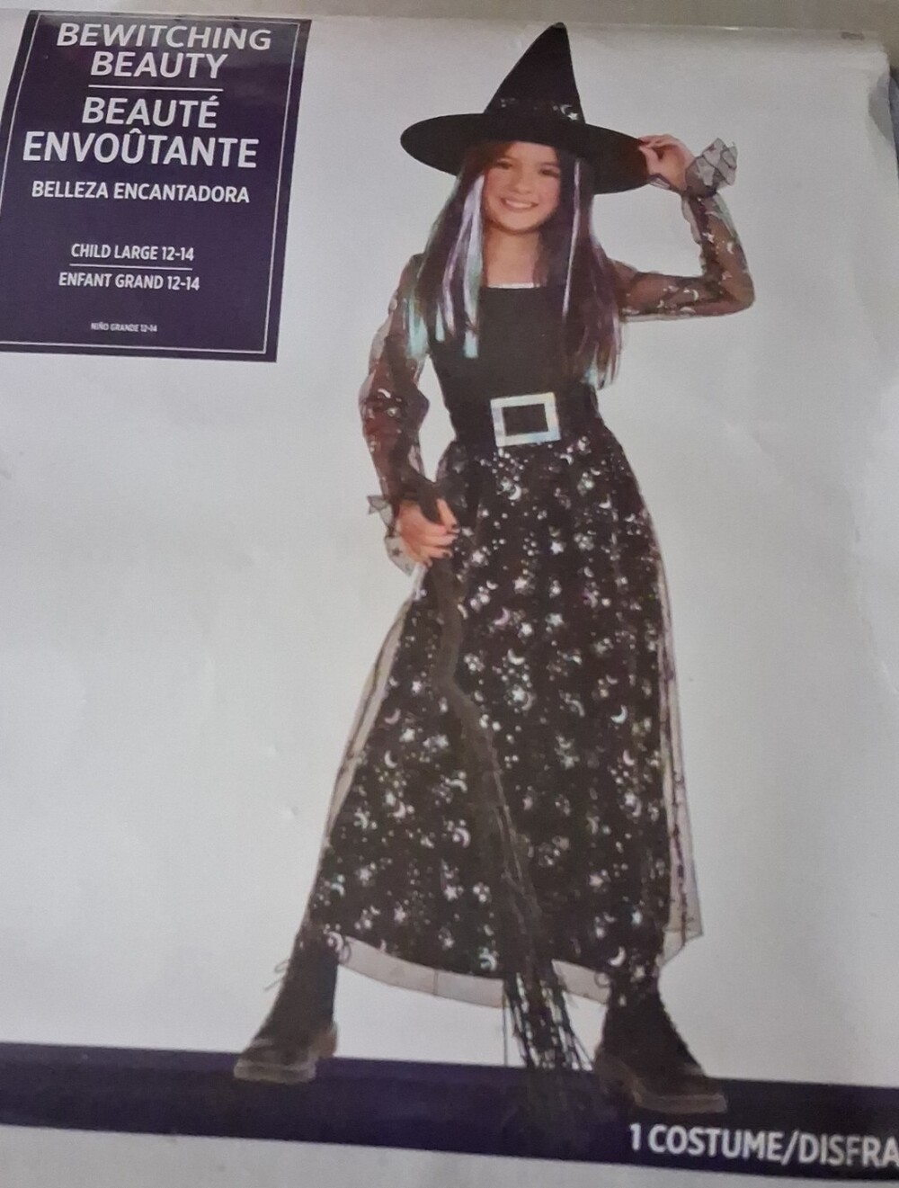 Black Witch Costume for Kids